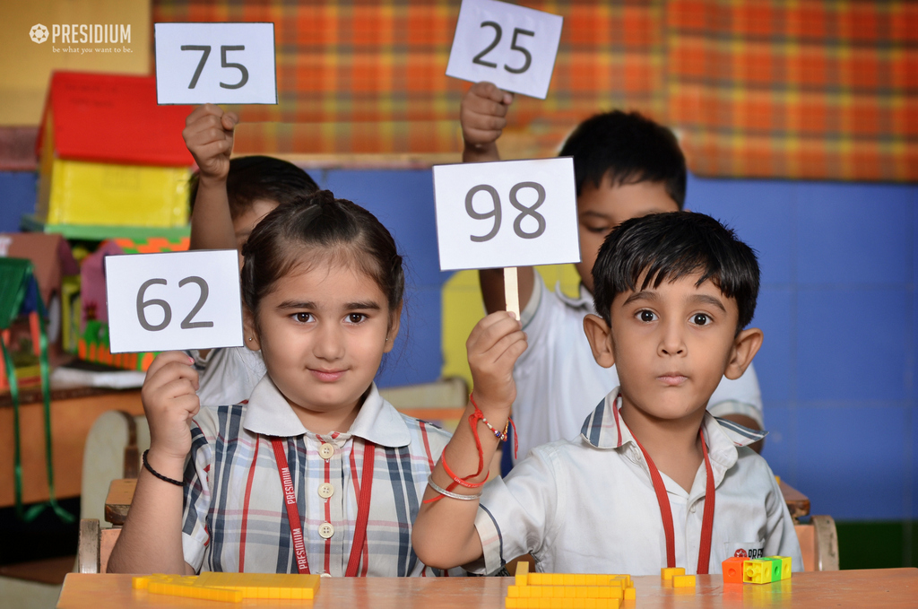 Presidium Dwarka-6, DIENES BLOCKS GIVE A NEW EDGE TO TEACHING MATHEMATICS