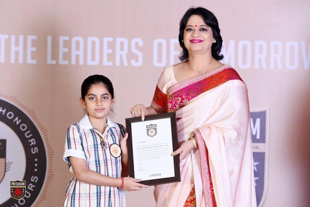 Presidium Gurgaon-57, PRESIDIUM’S YOUNG ACHIEVERS ACKNOWLEDGED AT CHAIRPERSON HONOURS -A GRAND CEREMONY