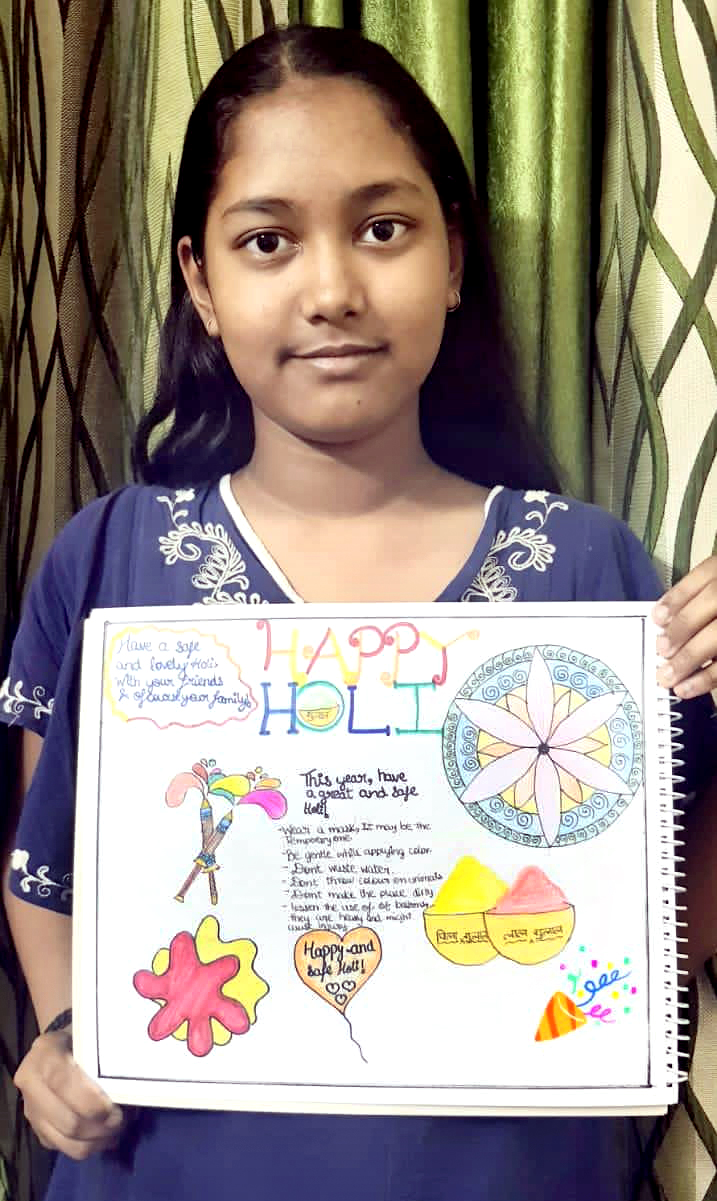 Presidium Pitampura, PRESIDIANS CELEBRATE HOLI WITH A SPECIAL ASSEMBLY! Presidium Pitampura, PRESIDIANS CELEBRATE HOLI WITH A SPECIAL ASSEMBLY!