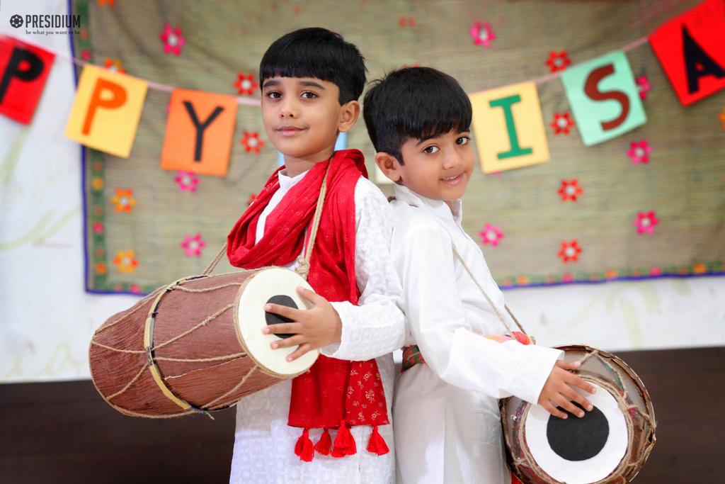 Presidium Indirapuram, PRESIDIANS CELEBRATE BAISAKHI WITH BOUNDLESS FERVOUR & GAIETY