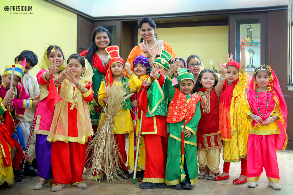 Presidium Indirapuram, PRESIDIANS CELEBRATE BAISAKHI WITH BOUNDLESS FERVOUR & GAIETY