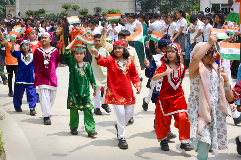 Presidium Indirapuram, MRS.SUDHA GUPTA GRACES THE GRAND INDEPENDENCE DAY CELEBRATION