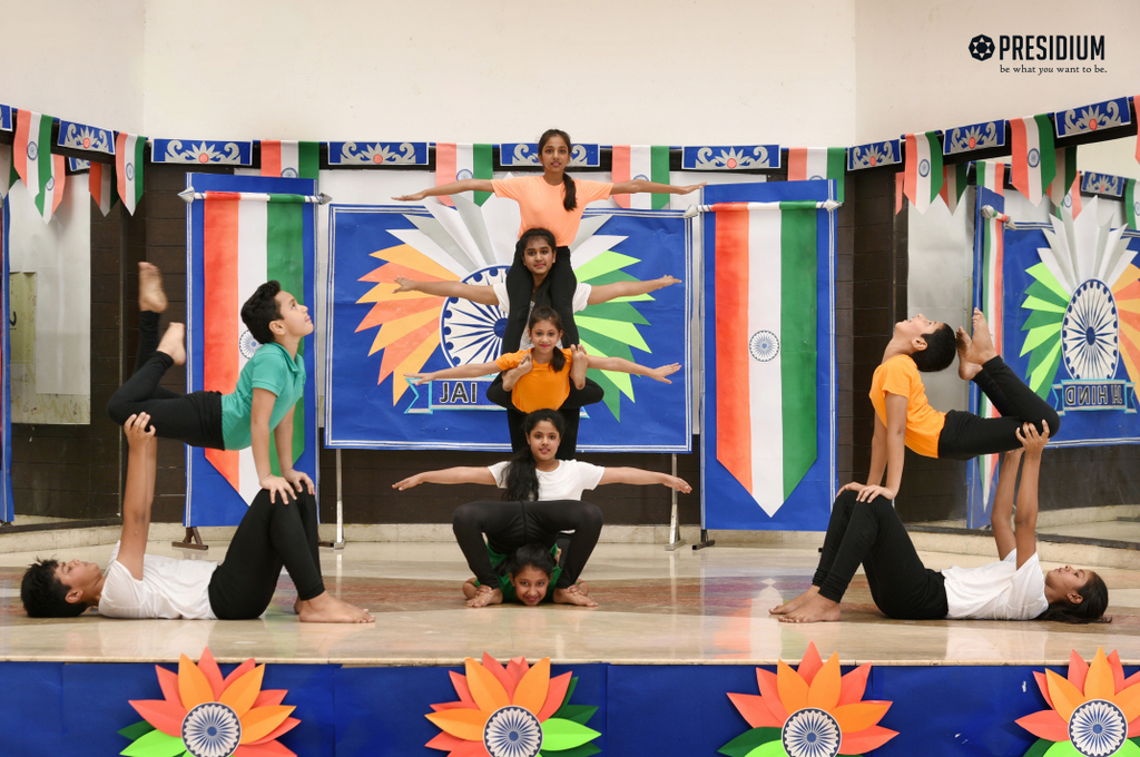 Presidium Indirapuram, MRS.SUDHA GUPTA GRACES THE GRAND INDEPENDENCE DAY CELEBRATION