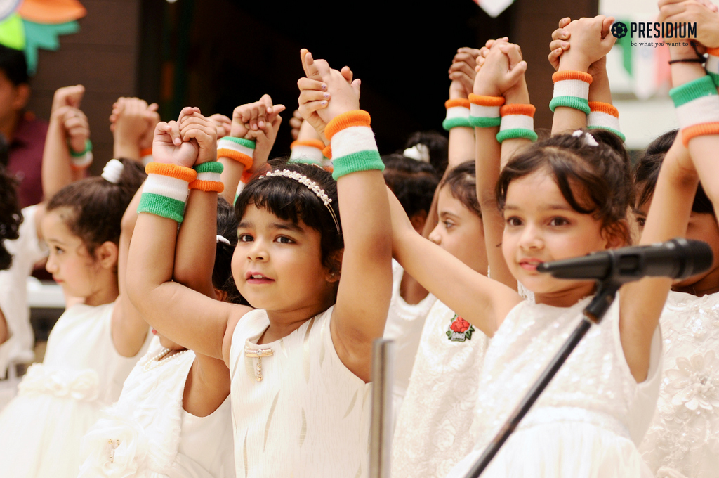 Presidium Indirapuram, MRS.SUDHA GUPTA GRACES THE GRAND INDEPENDENCE DAY CELEBRATION