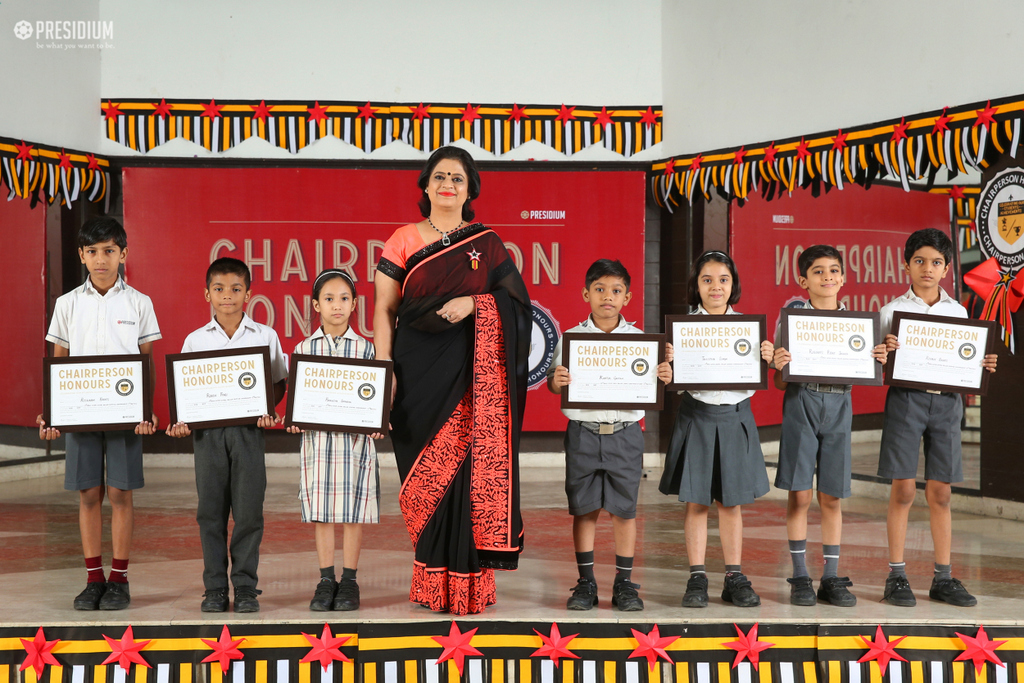 Presidium Indirapuram, PRESIDIUM HONORS YOUNG ACHIEVERS AT CHAIRPERSON HONORS CEREMONY