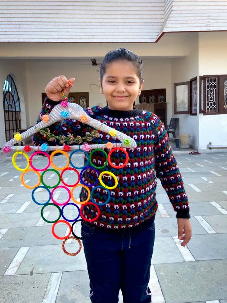 Presidium Dwarka-6, LITTLE ARTSY HANDS CREATE THE BEST OUT OF WASTE!