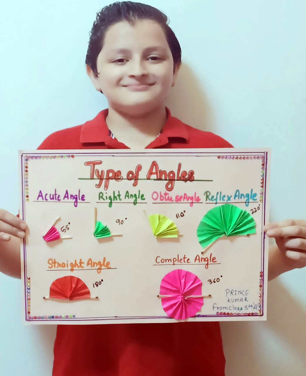Presidium Dwarka-6, STUDENTS LEARN ABOUT THE DIFFERENT ANGLES WITH FUN ACTIVITY