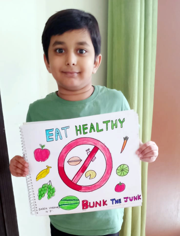 Presidium Indirapuram, STUDENTS ENHANCE THEIR CREATIVITY WITH POSTER MAKING ACTIVITY