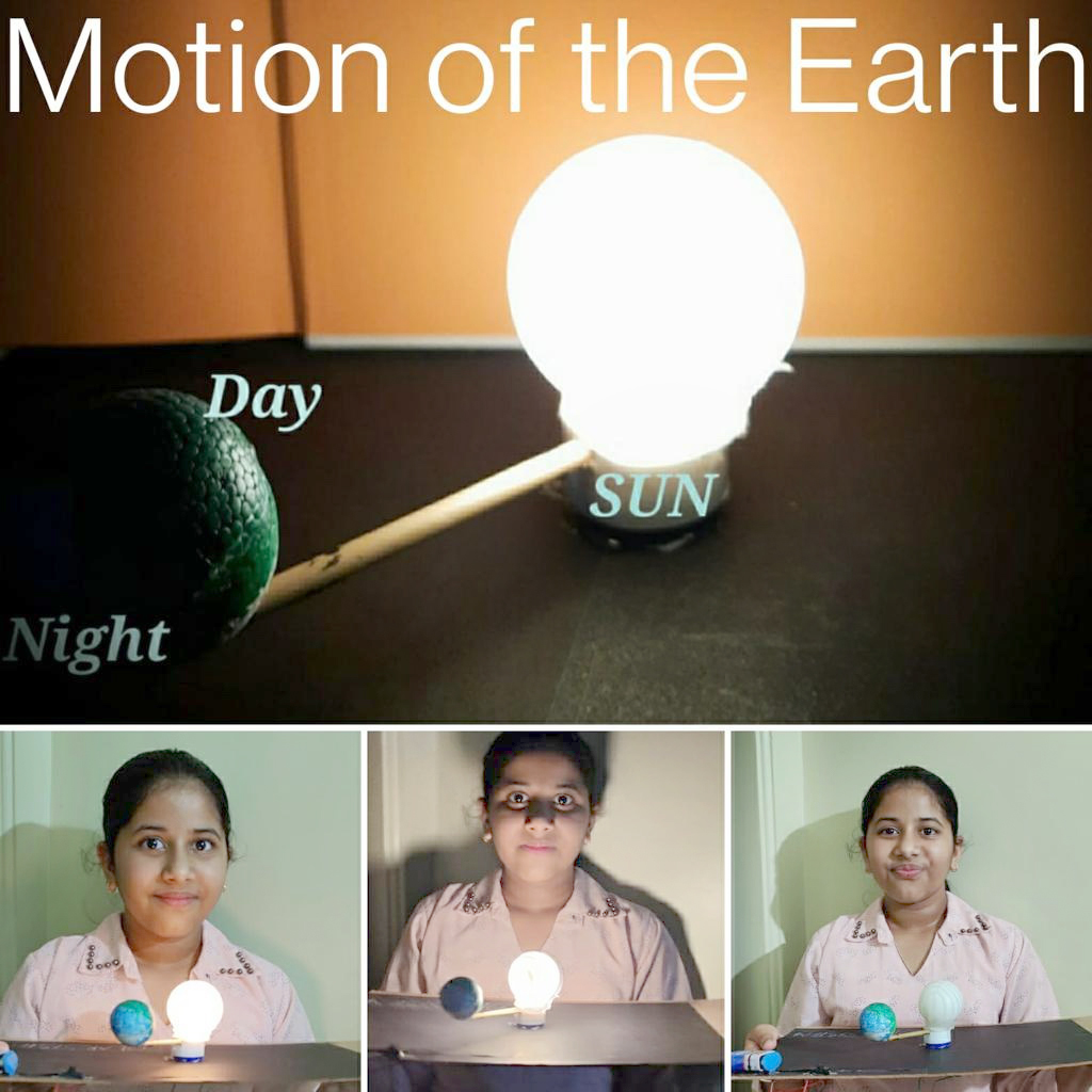 Presidium Pitampura, PRESIDIANS LEARN ABOUT THE TWO MOTIONS OF THE EARTH