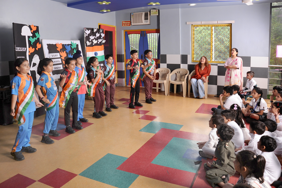 Presidium Vivek Vihar, PRESIDIANS PAY HEARTFELT TRIBUTE TO OUR FEARLESS SOLDIERS!