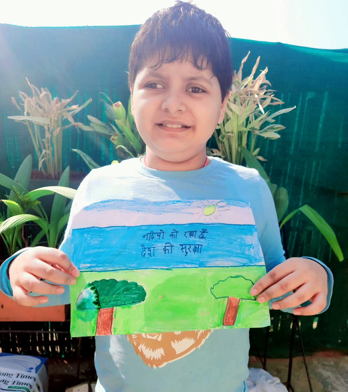 Presidium Dwarka-6, STUDENTS SPREAD AWARENESS ABOUT RIVER PROTECTION 