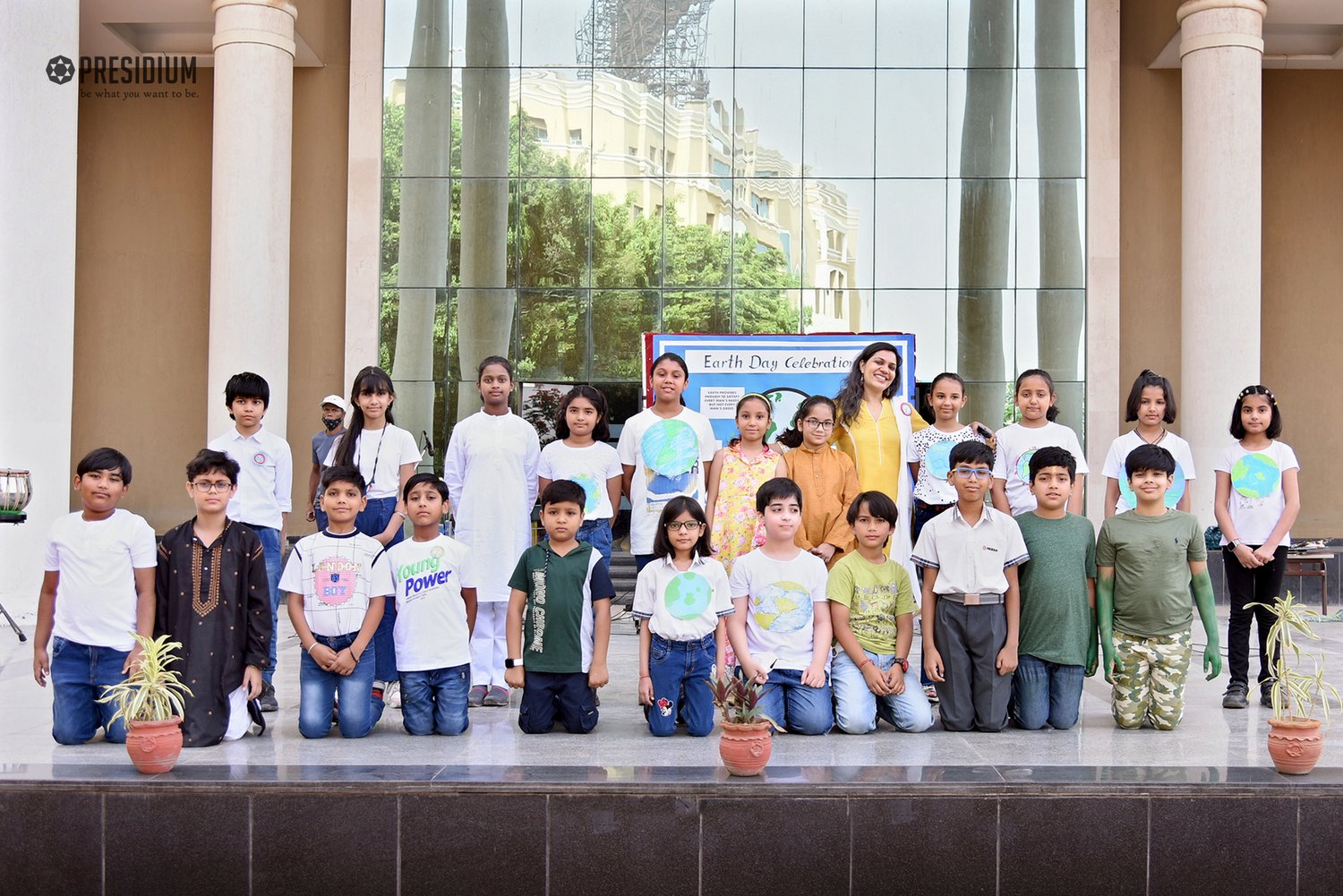 Presidium Gurgaon-57, EARTH DAY: YOUNG ENVIRONMENTALISTS MAKE A DIFFERENCE! 