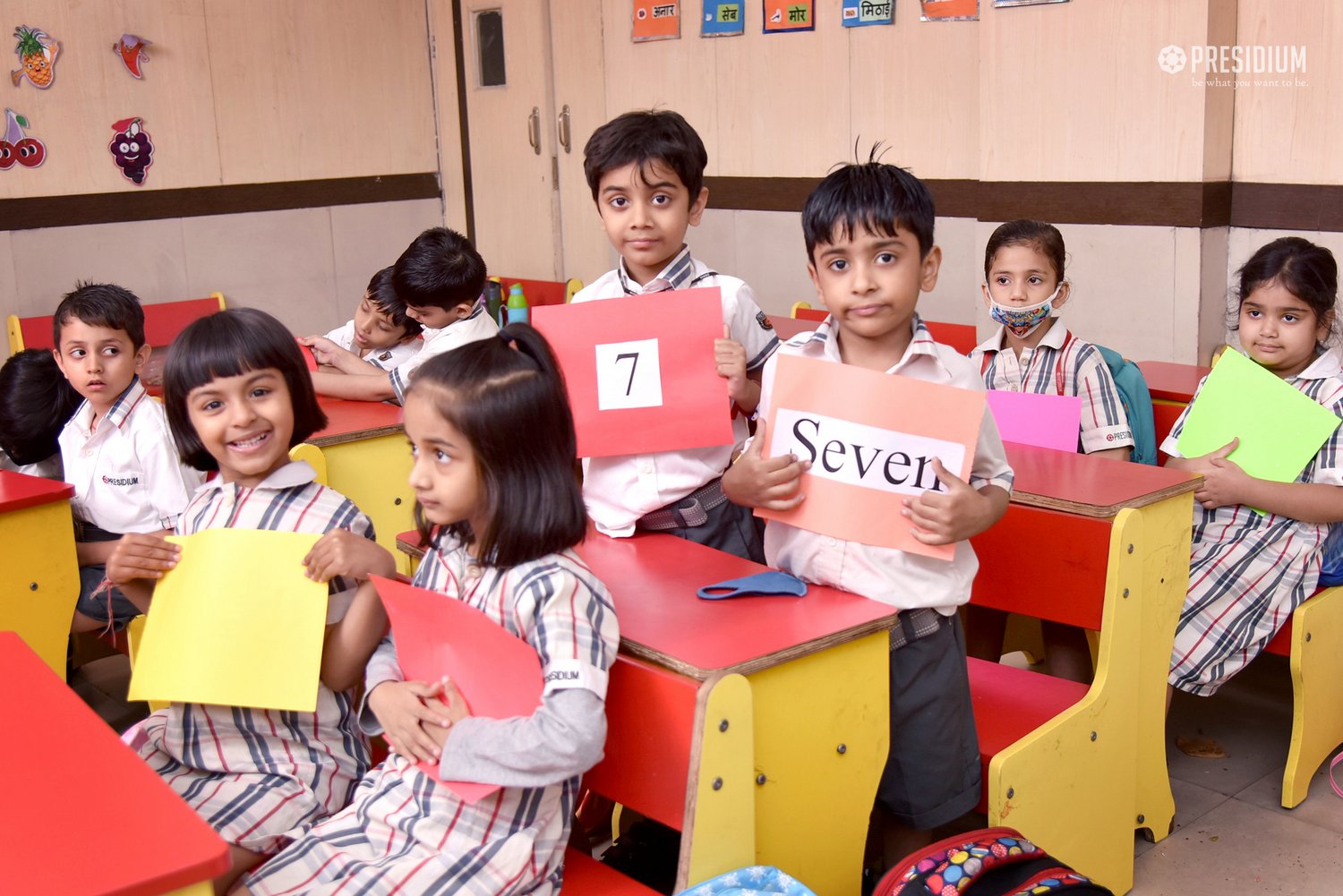 Presidium Gurgaon-57, YOUNG MINDS UNDERSTAND THE CONCEPT OF NUMBER NAMES