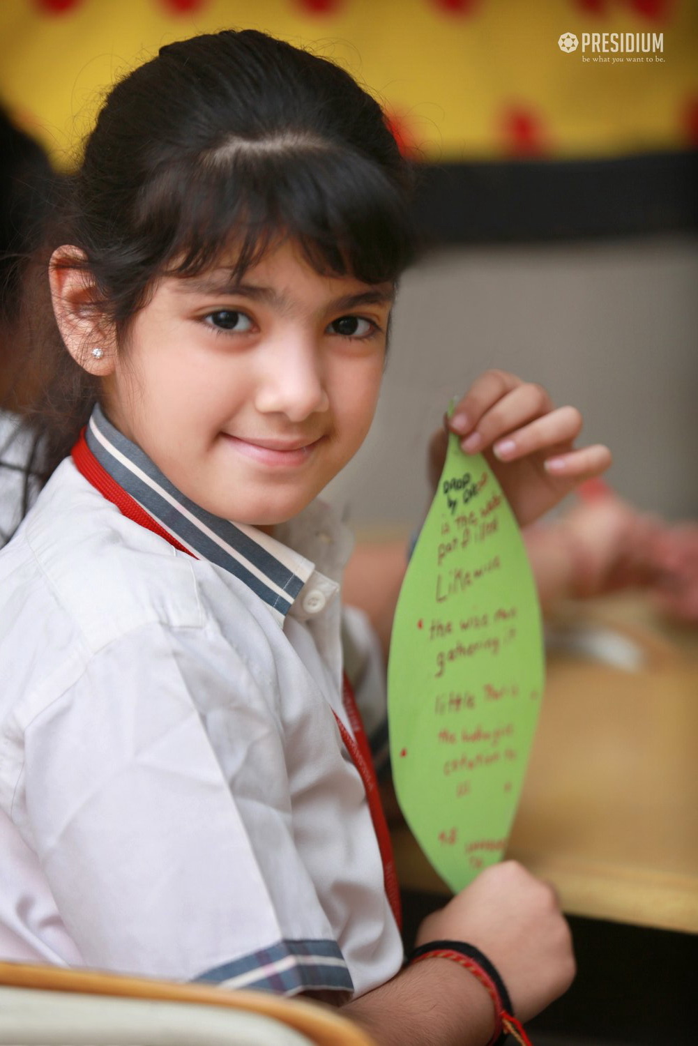 Presidium Indirapuram, STUDENTS LEARN  FROM THE NOBLE TEACHINGS OF LORD BUDDHA