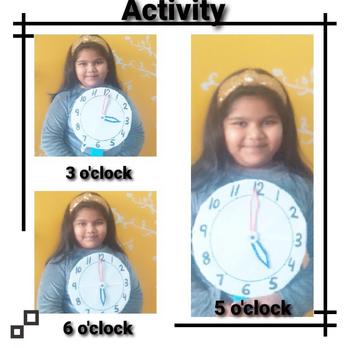 Presidium Punjabi Bagh, STUDENTS LEARN ABOUT THE UNITS OF TIME WITH FUN ACTIVITY 