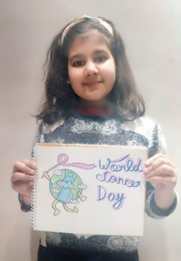 Presidium Punjabi Bagh, WORLD CANCER DAY: STUDENTS DRAW ATTENTION TO A HEALTHY LIVING