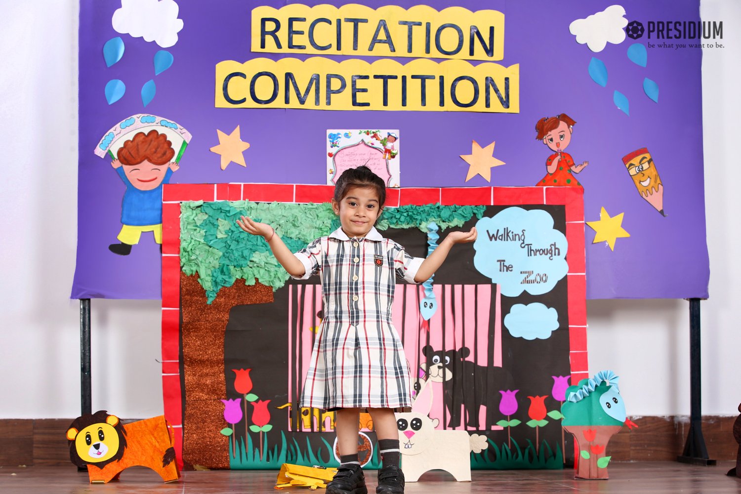 Presidium Pitampura, RECITATION COMPETITION: STUDENTS ENHANCE THEIR SPEAKING SKILLS