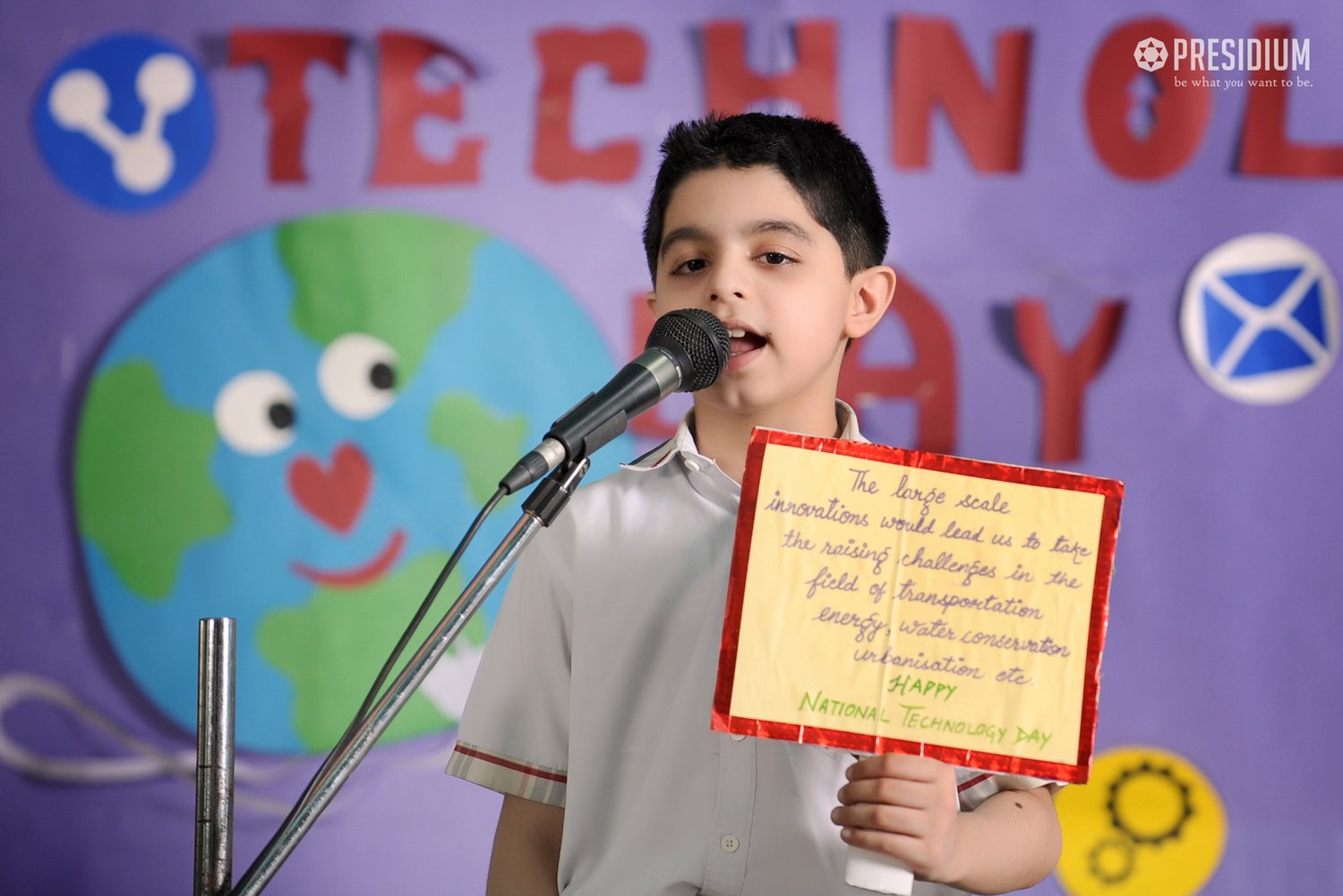 Presidium Pitampura, PRESIDIANS MARK NATIONAL TECHNOLOGY DAY WITH A SPECIAL ASSEMBLY