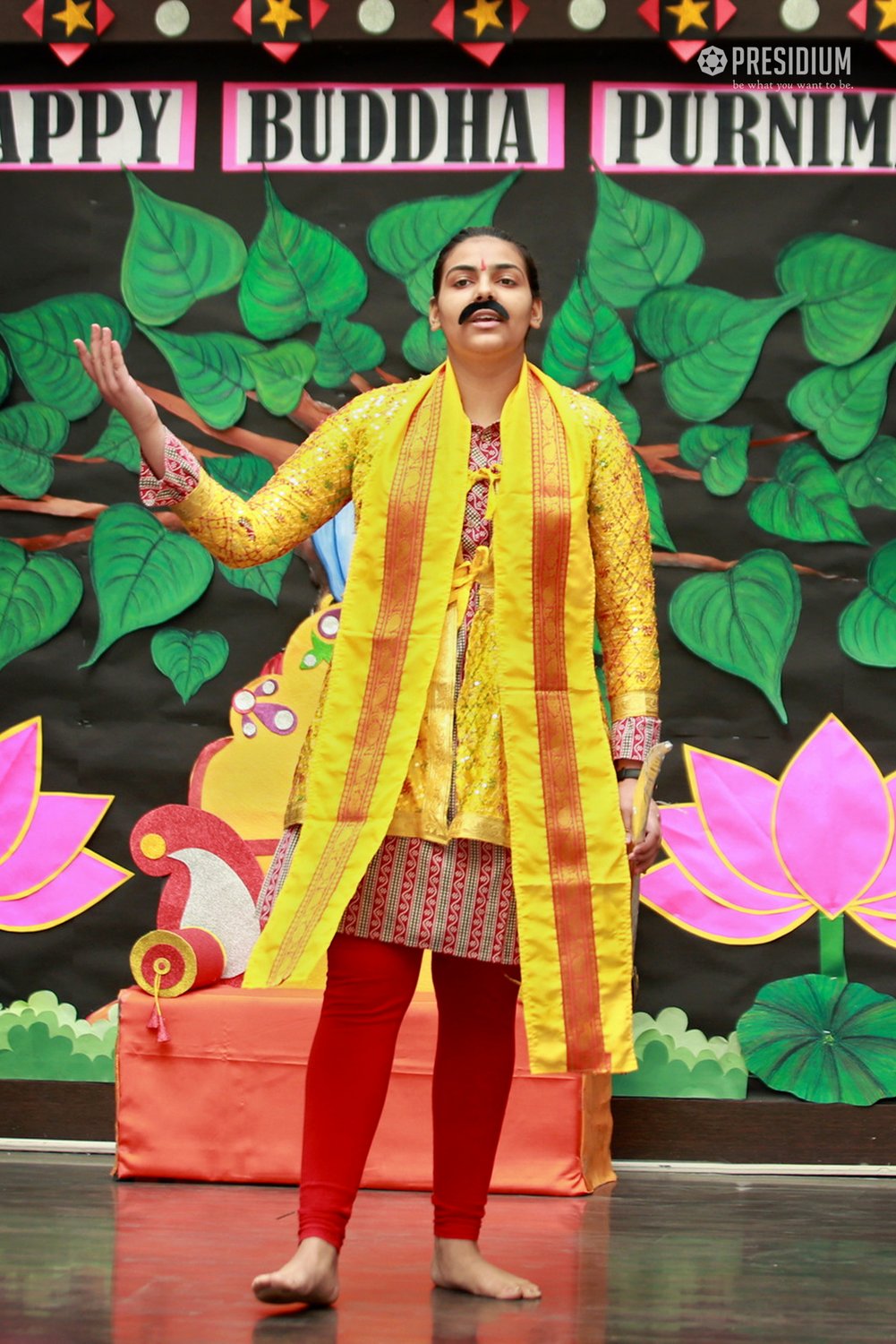 Presidium Rajnagar, YOUNG PRESIDIANS TAKE INSPIRATION FROM THE LIFE OF LORD BUDDHA Presidium Rajnagar, YOUNG PRESIDIANS TAKE INSPIRATION FROM THE LIFE OF LORD BUDDHA