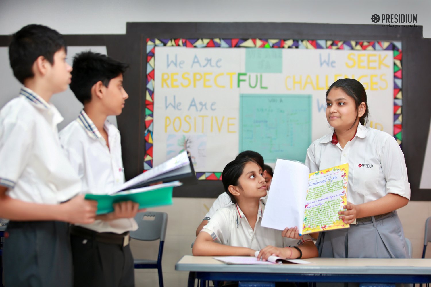 Presidium Rajnagar, STUDENTS LEARN ABOUT THE VARIOUS FEATURES OF OUR CONSTITUTION