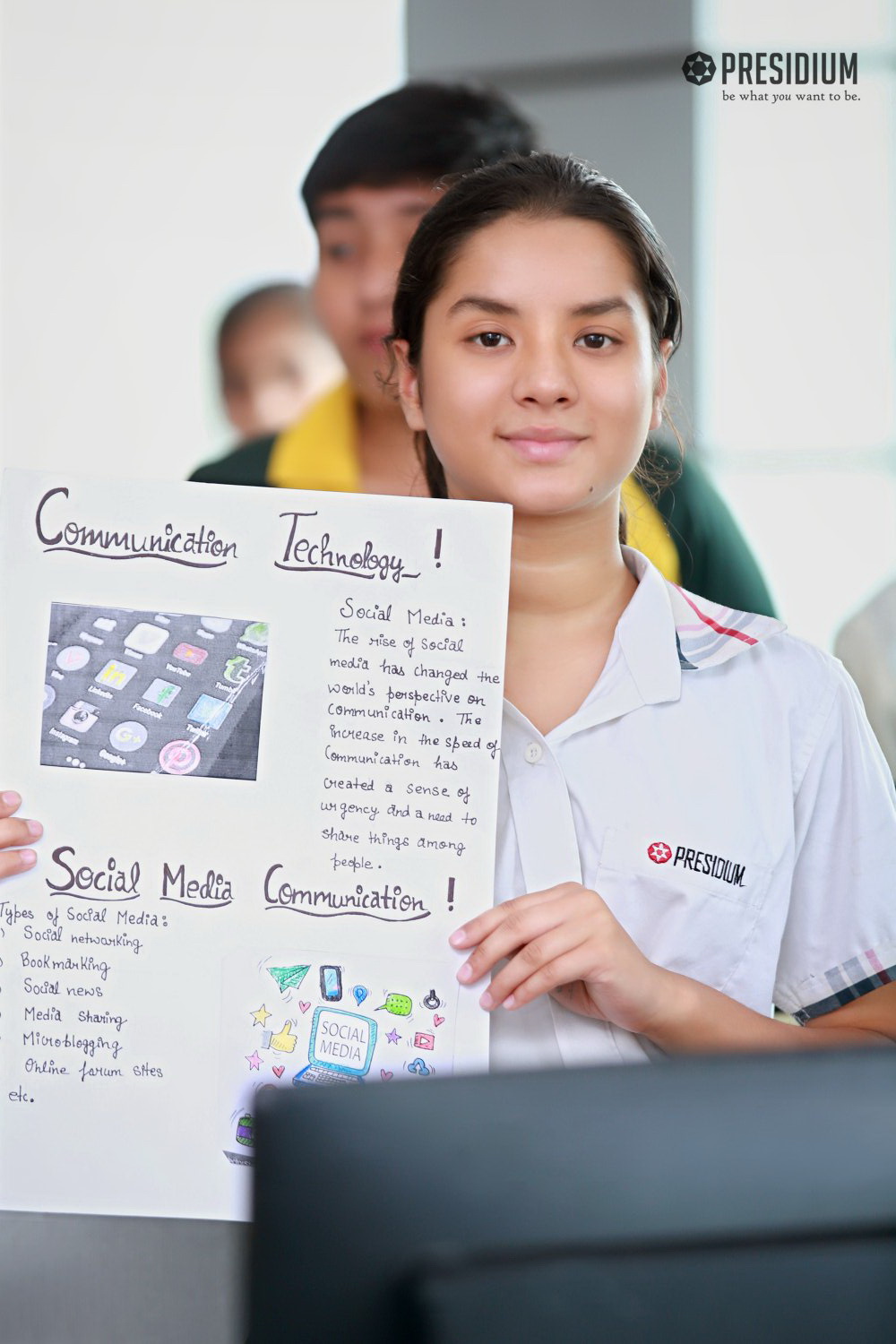 Presidium Rajnagar, STUDENTS ENHANCE THEIR UNDERSTANDING OF COMMUNICATION TECHNOLOGY