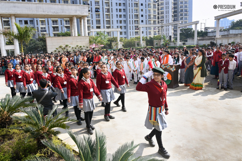 Presidium Indirapuram, PRESIDIANS CELEBRATE THE UNITY OF INDIA ON REPUBLIC DAY