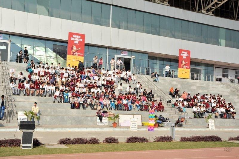 Presidium Rajnagar, PRESIDIUM ATTENDS SPARSH SPORTS DAY HELD ON WORLD DISABILITY DAY 