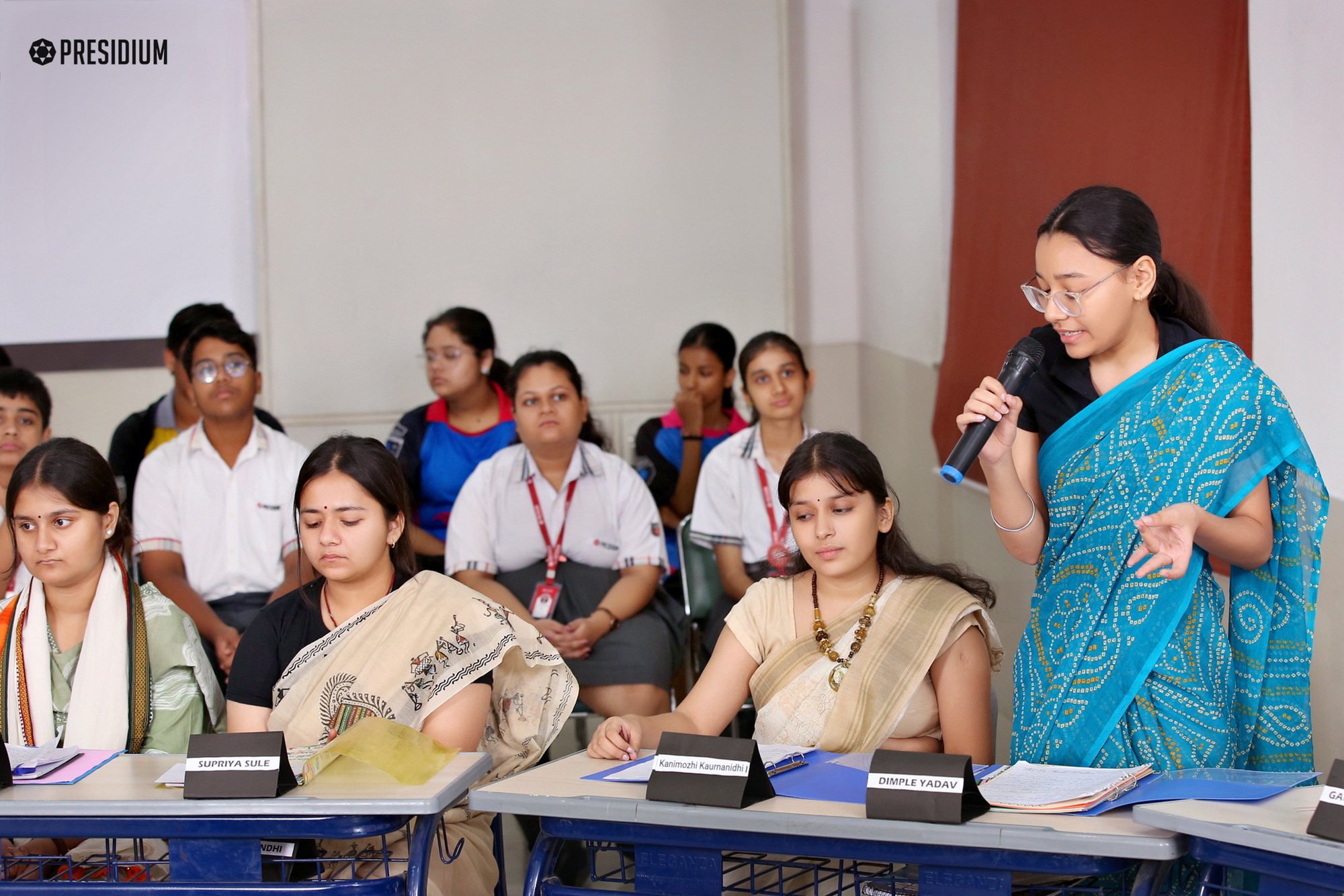 Presidium Rajnagar, VOICES OF VISION MOCK PARLIAMENT AT RAJ NAGAR PRESIDIUM SCHOOL 