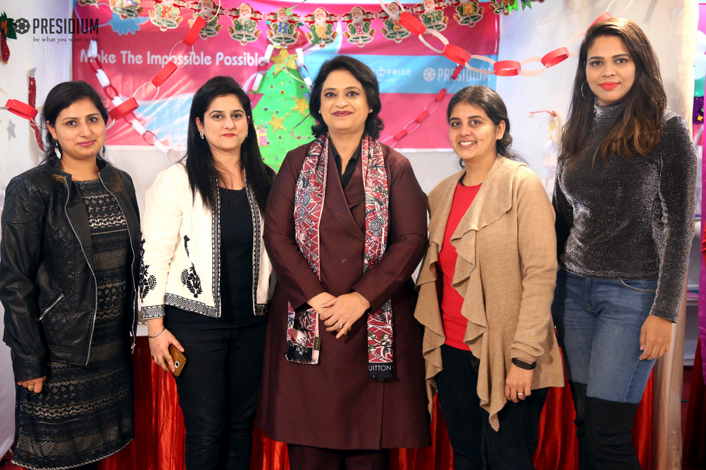 Presidium Rajnagar, MRS GUPTA ADDS TO THE CARNIVAL MEMORIES WITH HER BENIGN PRESENCE