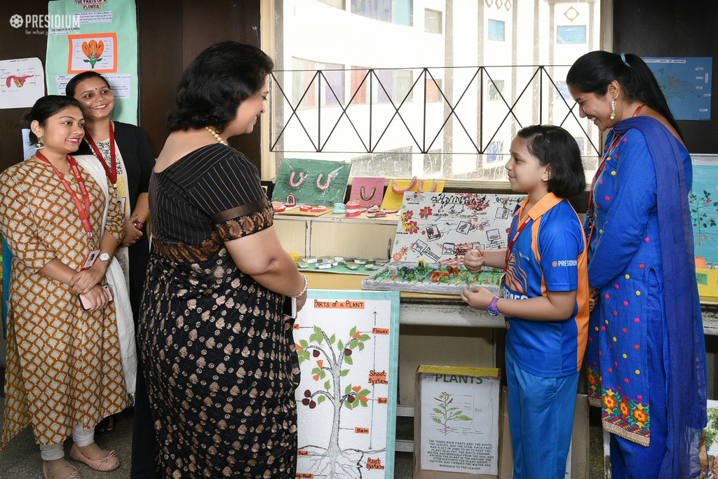 Presidium Indirapuram, HON’BLE CHAIRPERSON LAUDS PRESIDIANS AT SCIENCE WEEK & ART FAIR