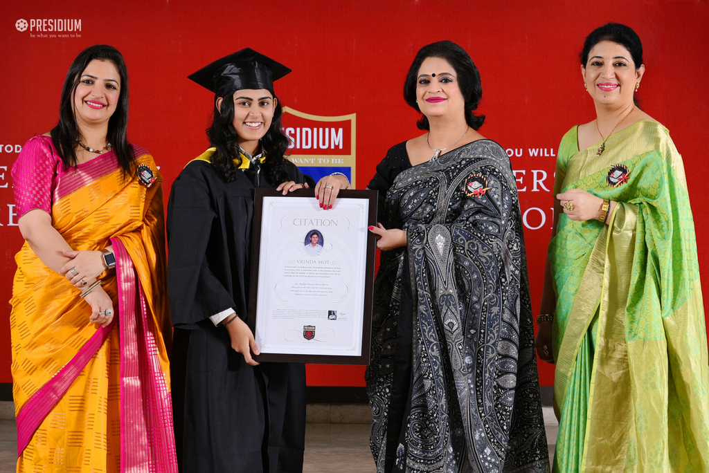 Presidium Indirapuram, CITATION CEREMONY: WISHING STUDENTS FOR A SUCCESSFUL FUTURE