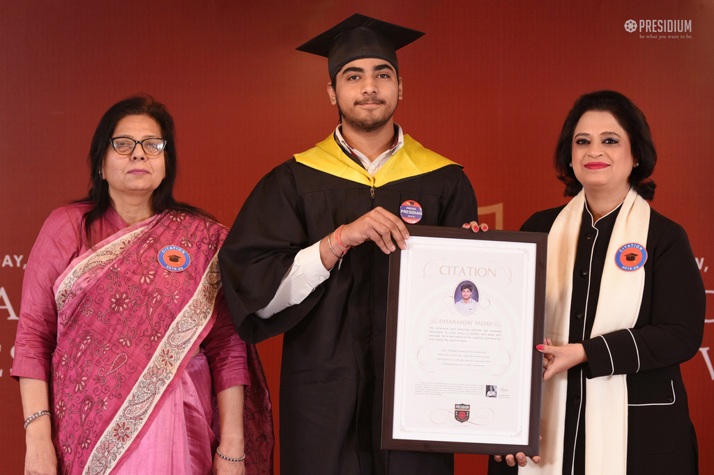 Presidium Gurgaon-57, CITATION CEREMONY: WISHING THE STUDENTS A BRIGHTER FUTURE AHEAD