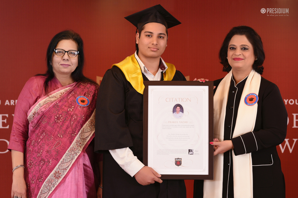 Presidium Gurgaon-57, CITATION CEREMONY: WISHING THE STUDENTS A BRIGHTER FUTURE AHEAD