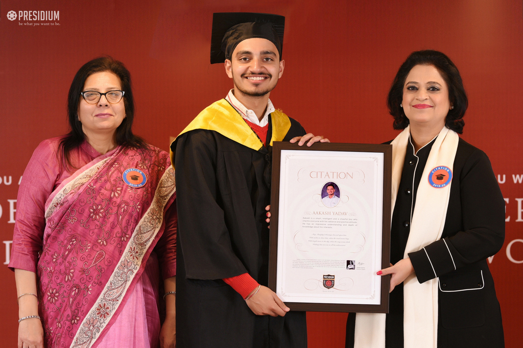 Presidium Gurgaon-57, CITATION CEREMONY: WISHING THE STUDENTS A BRIGHTER FUTURE AHEAD