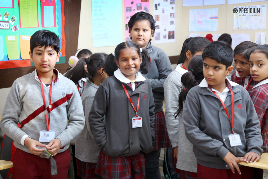 Presidium Gurgaon-57, STUDENTS ENJOY AN INTRIGUING SCIENCE ACTIVITY