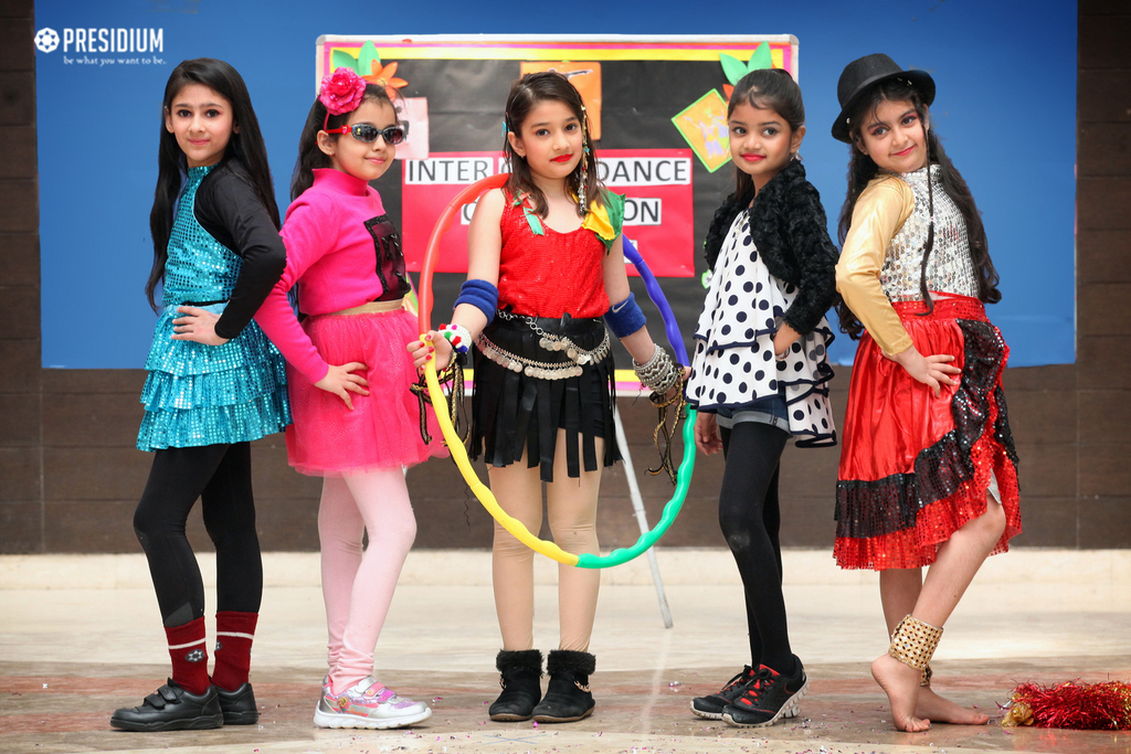 Presidium Indirapuram, PRESIDIANS SHOWCASE ELEGANT MOVES IN INTERCLASS DANCE COMPETITION