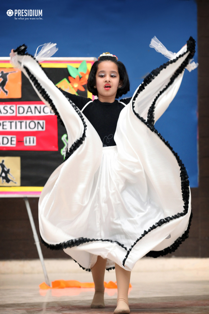 Presidium Indirapuram, PRESIDIANS SHOWCASE ELEGANT MOVES IN INTERCLASS DANCE COMPETITION