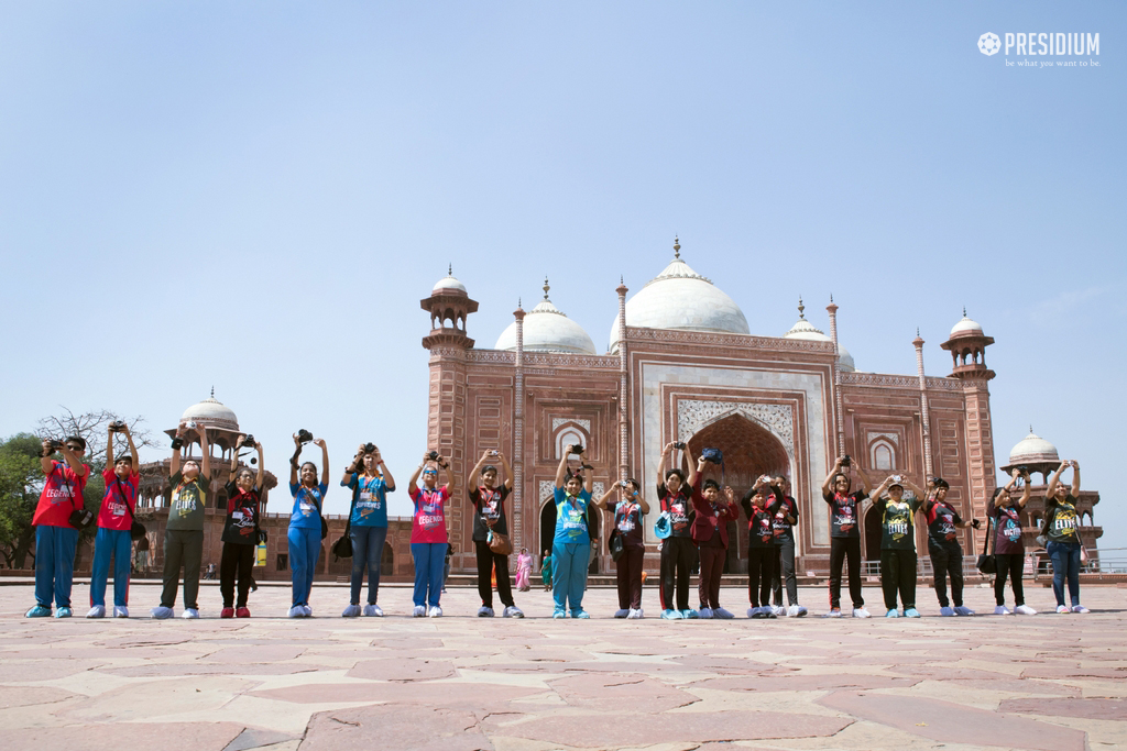 Presidium Gurgaon-57, PRESIDIANS VISIT THE TAJ MAHAL TO ADMIRE ITS MAJESTIC BEAUTY