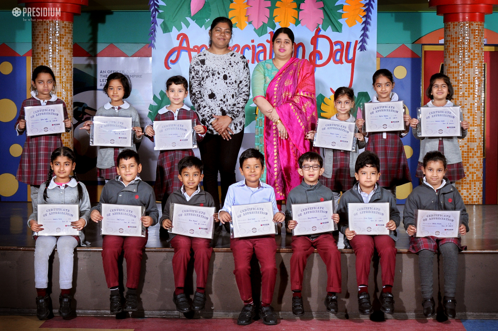 Presidium Dwarka-6, APPRECIATION DAY:MOTIVATING PRESIDIANS TOWARDS PROGRESS & SUCCESS