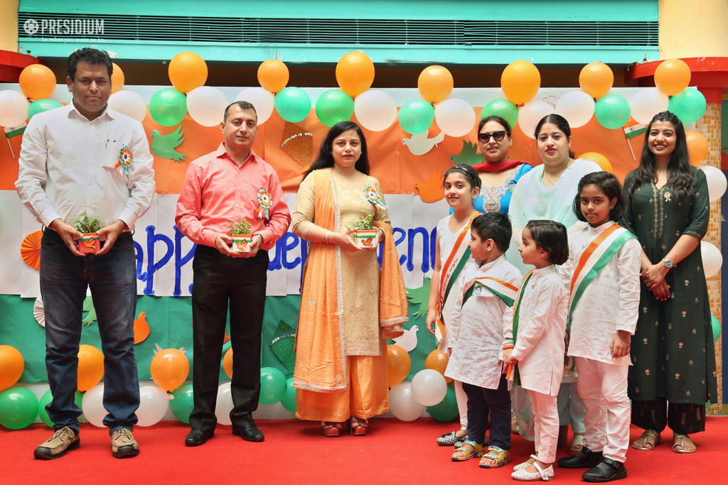 Presidium Dwarka-6, PRESIDIANS FOSTER THE FEELING OF NATIONALISM ON INDEPENDENCE DAY