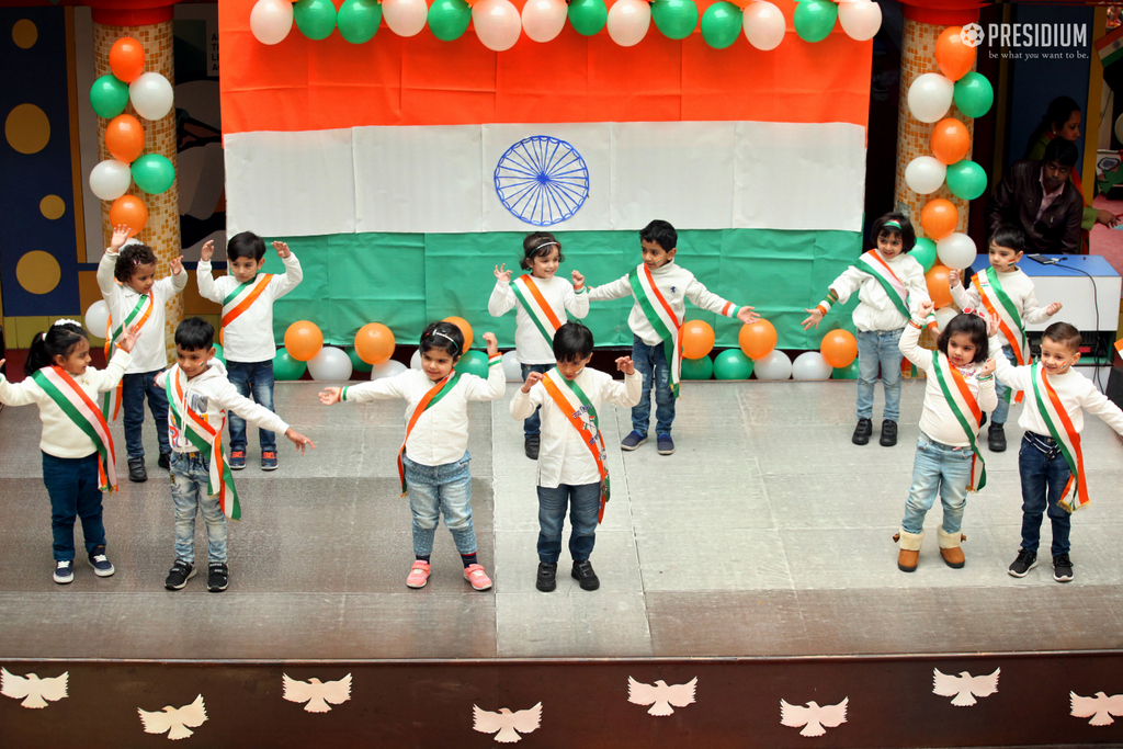 Presidium Dwarka-6, PRESIDIANS DISPLAY THEIR PATRIOTIC SPIRIT ON REPUBLIC 