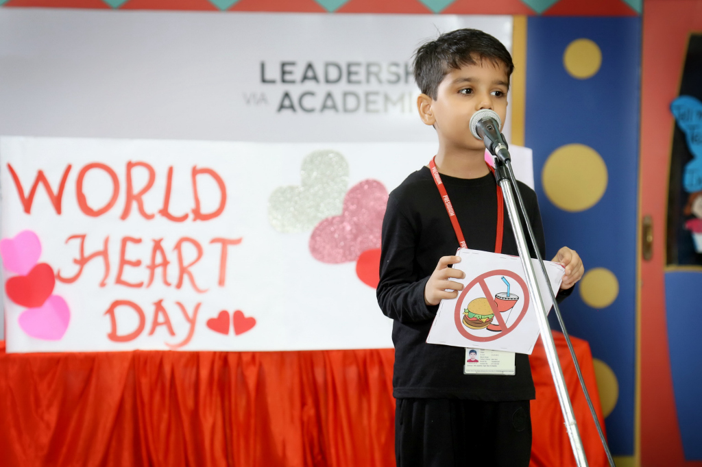 Presidium Dwarka-6, HEART DAY: DON’T WISH FOR A GOOD BODY, WORK FOR IT