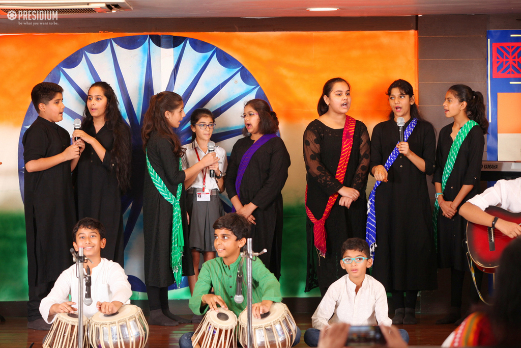 Presidium Gurgaon-57, PRESIDIANS COMMEMORATE INDIA'S FREEDOM ON 72ND INDEPENDENCE DAY