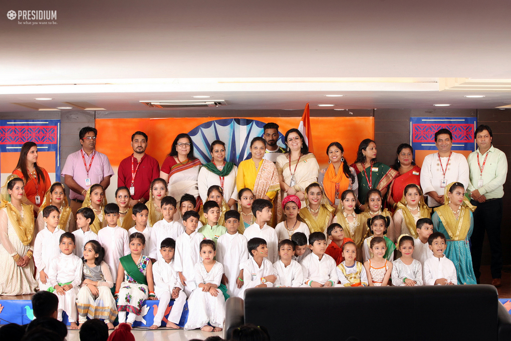 Presidium Gurgaon-57, PRESIDIANS COMMEMORATE INDIA'S FREEDOM ON 72ND INDEPENDENCE DAY