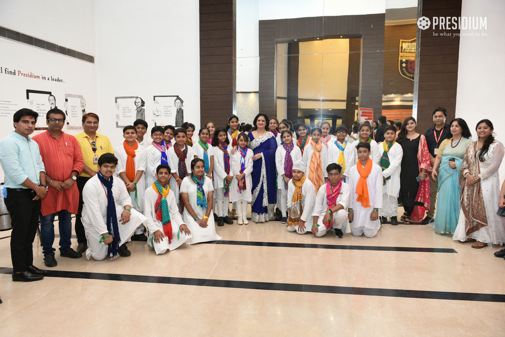 Presidium Gurgaon-57, UNIQUE TEACHER’S DAY CELEBRATIONS WITH CHAIRPERSON, MRS.GUPTA