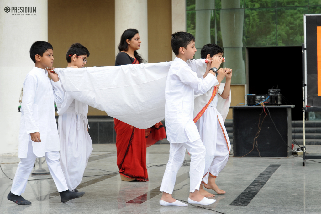 Presidium Gurgaon-57, PRESIDIANS LEARN ABOUT EIGHT FOLD PATH OF LIFE ON BUDDHA PURNIMA