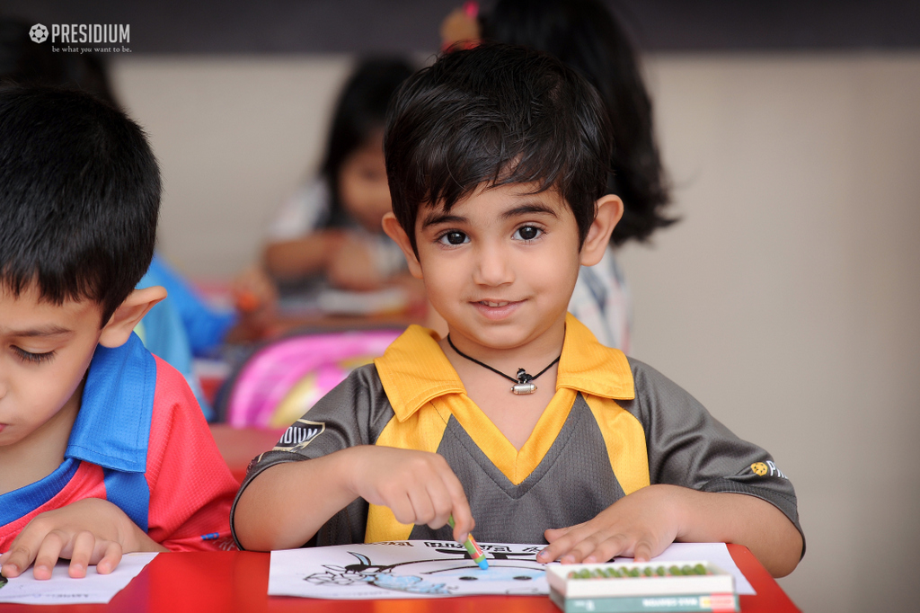 Presidium Gurgaon-57, COLOURING COMPETITION: MAKING IDEAS ALIVE WITH COLOURS! 