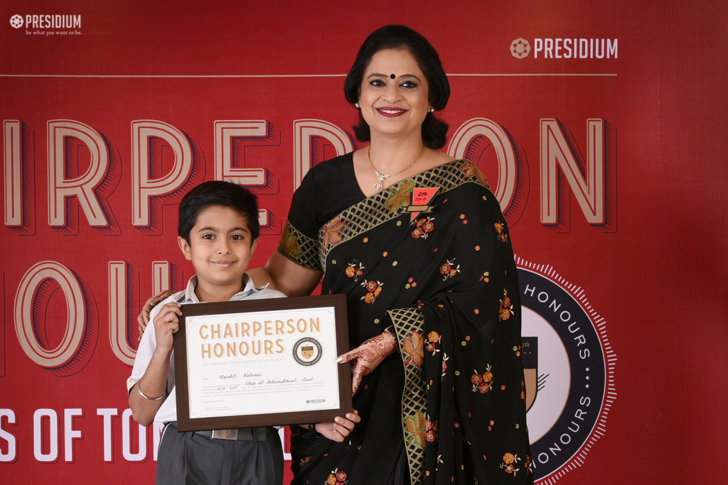 Presidium Gurgaon-57, CPH: HONORING STUDENTS FOR THEIR EFFORTS AND DETERMINATION