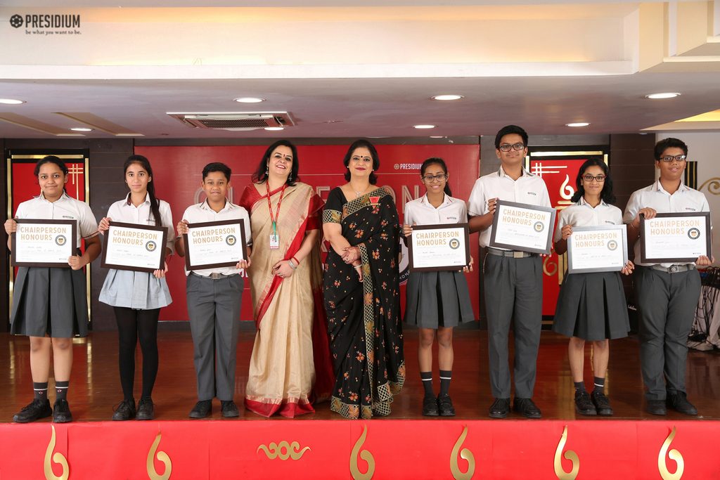 Presidium Gurgaon-57, CPH: HONORING STUDENTS FOR THEIR EFFORTS AND DETERMINATION