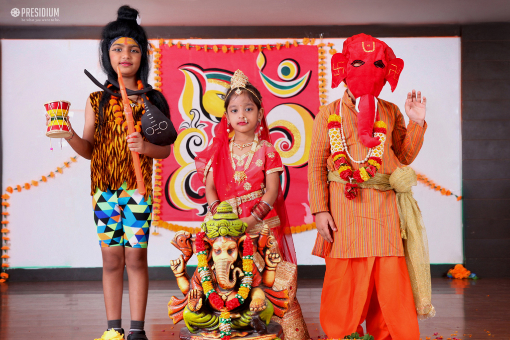 Presidium Gurgaon-57, PRESIDIANS CELEBRATE THE BIRTH OF GAJANANDA ON GANESH CHATURTHI